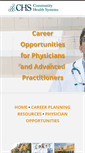 Mobile Screenshot of chsmedcareers.com